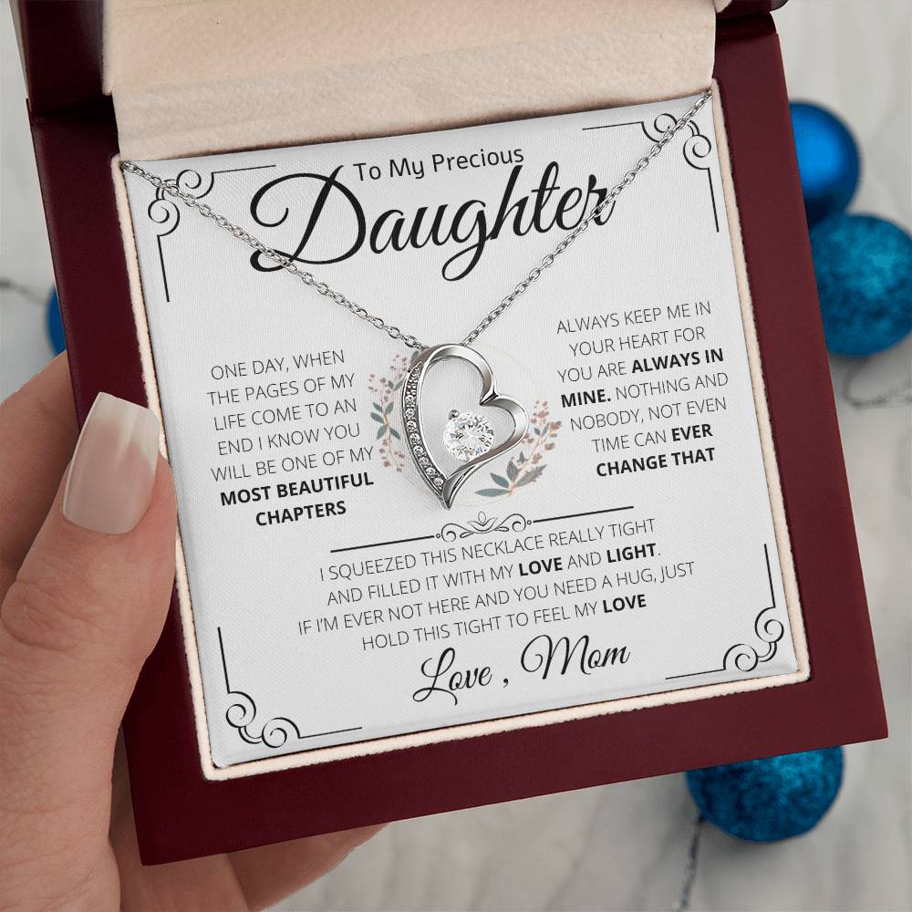 To My Precious Daughter | Forever Love Necklace | Beautiful Chapters | From Mom