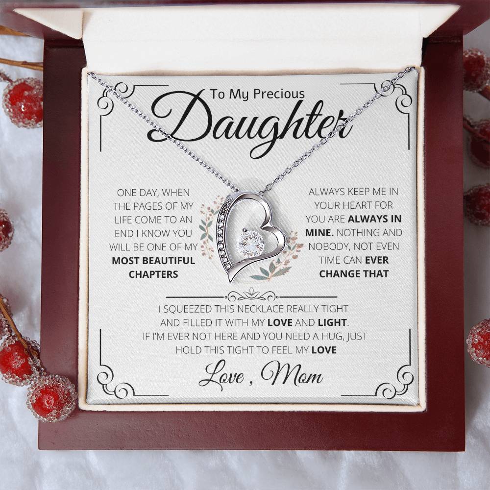 To My Precious Daughter | Forever Love Necklace | Beautiful Chapters | From Mom