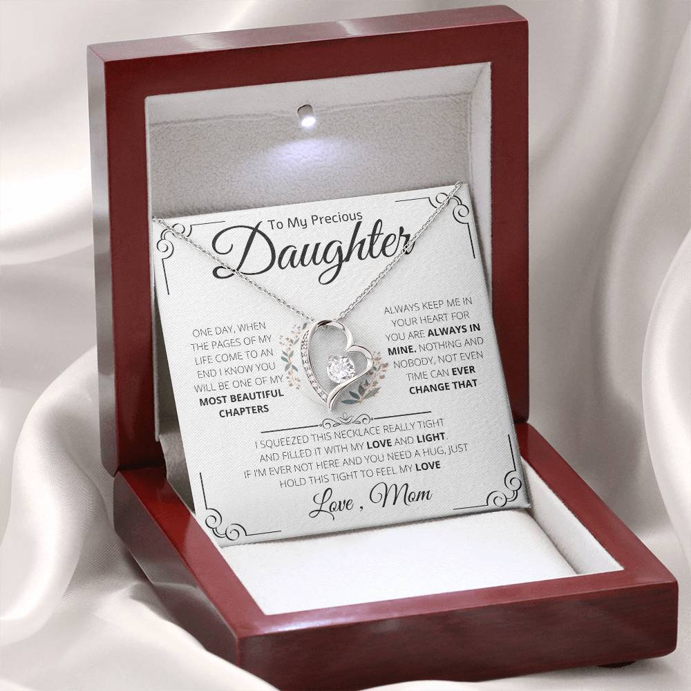 To My Precious Daughter | Forever Love Necklace | Beautiful Chapters | From Mom