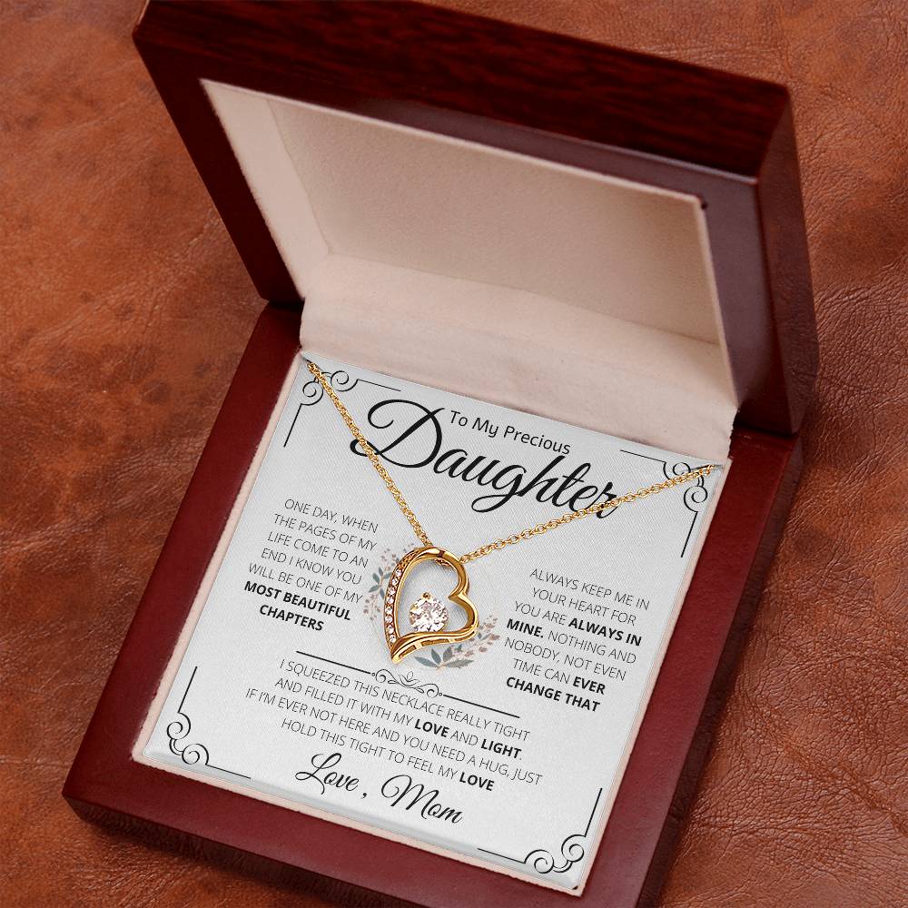 To My Precious Daughter | Forever Love Necklace | Beautiful Chapters | From Mom