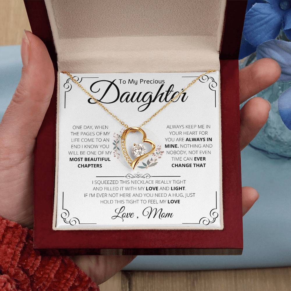 To My Precious Daughter | Forever Love Necklace | Beautiful Chapters | From Mom
