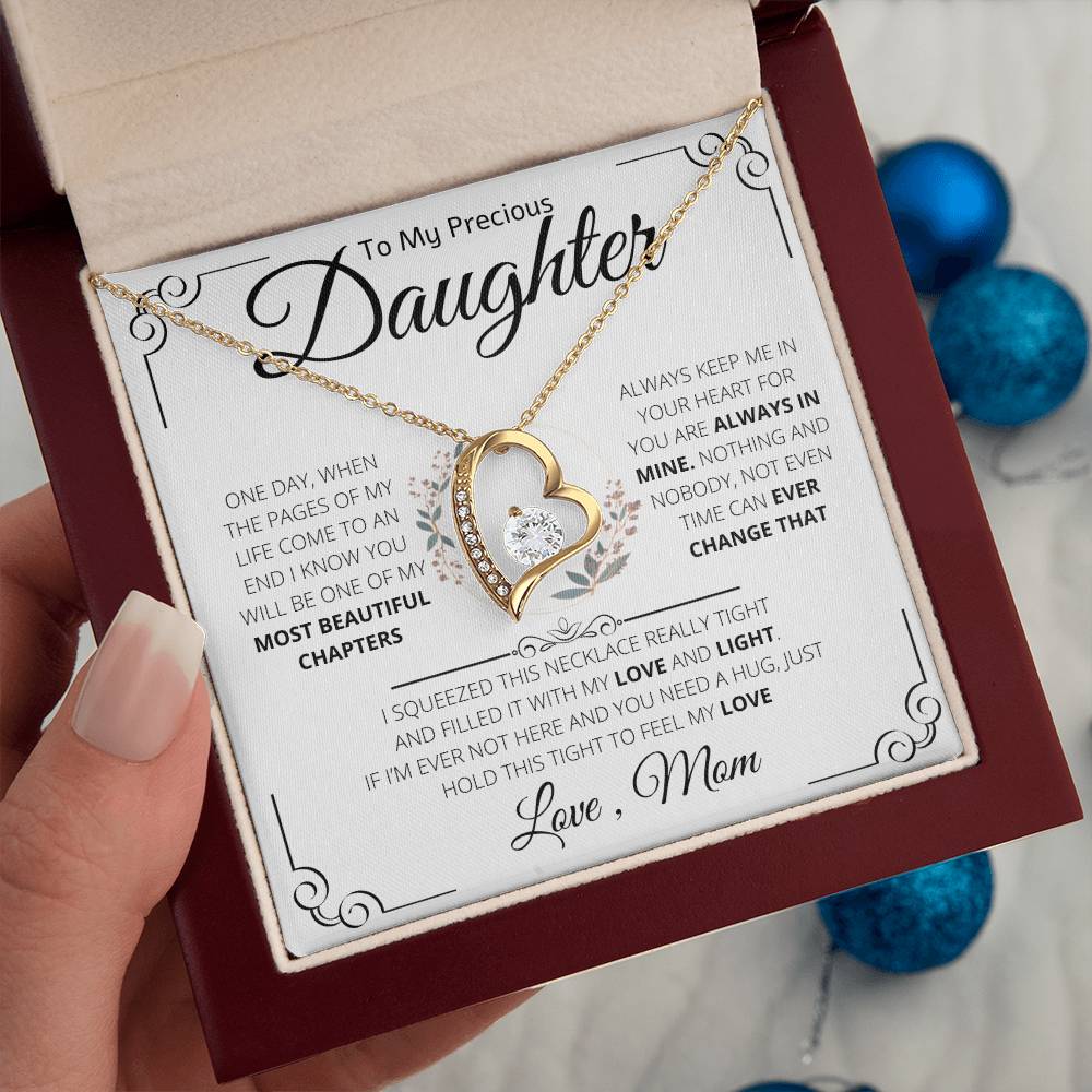 To My Precious Daughter | Forever Love Necklace | Beautiful Chapters | From Mom