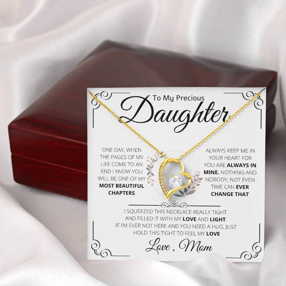 To My Precious Daughter | Forever Love Necklace | Beautiful Chapters | From Mom