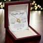Fully Personalized Jewelry and Message Card | You Are My Most Beautiful Chapter | Love Knot Necklace