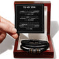 To My Son Bracelet | A Boy Has Become A Man
