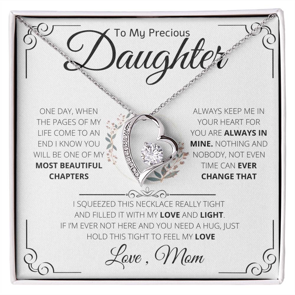 To My Precious Daughter | Forever Love Necklace | Beautiful Chapters | From Mom