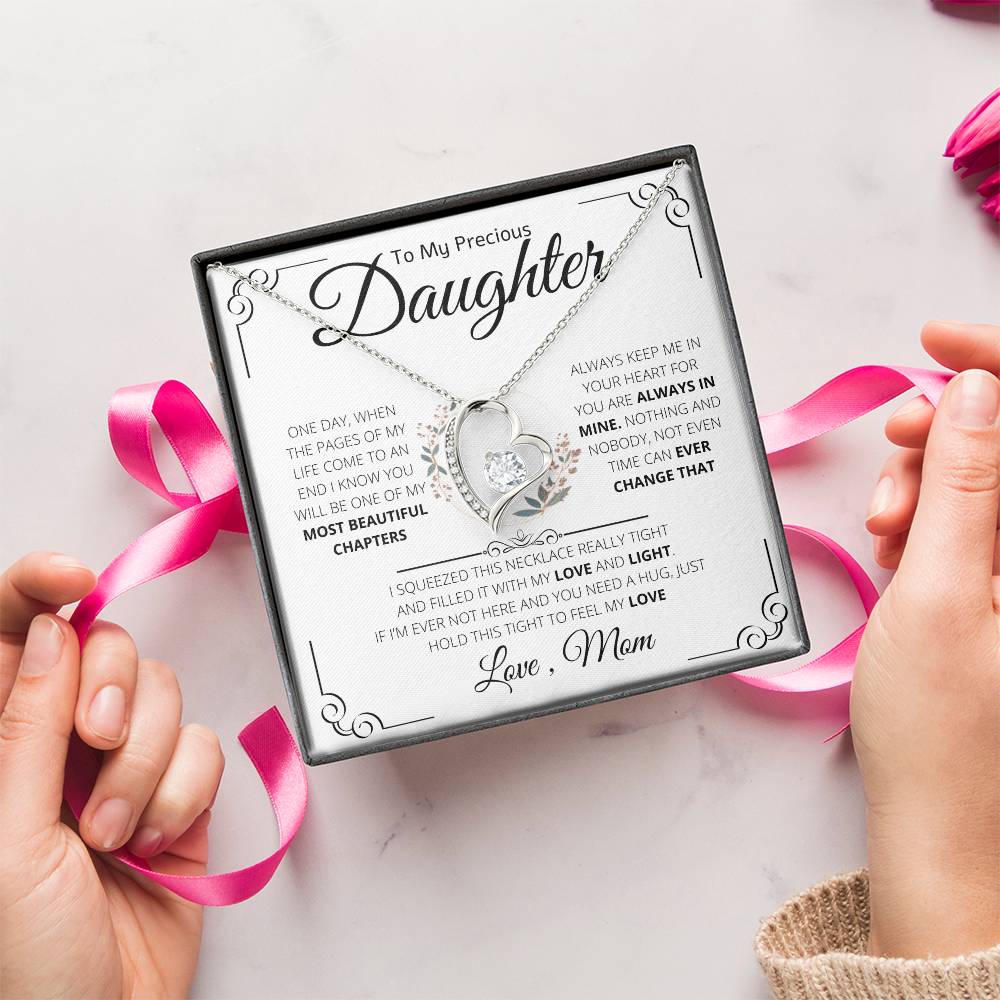 To My Precious Daughter | Forever Love Necklace | Beautiful Chapters | From Mom