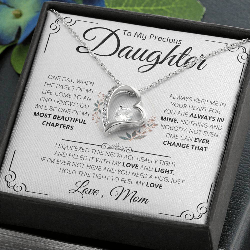 To My Precious Daughter | Forever Love Necklace | Beautiful Chapters | From Mom