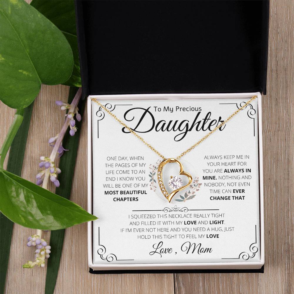 To My Precious Daughter | Forever Love Necklace | Beautiful Chapters | From Mom