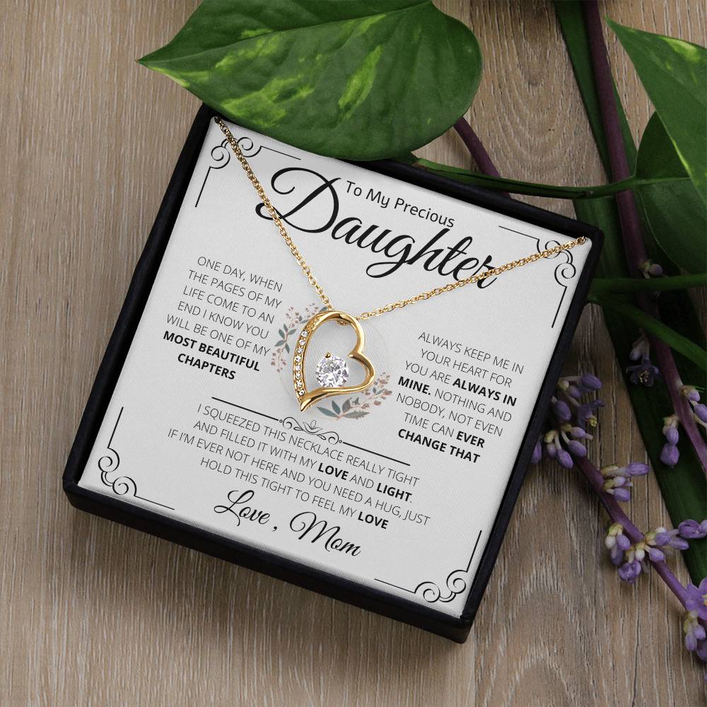 To My Precious Daughter | Forever Love Necklace | Beautiful Chapters | From Mom