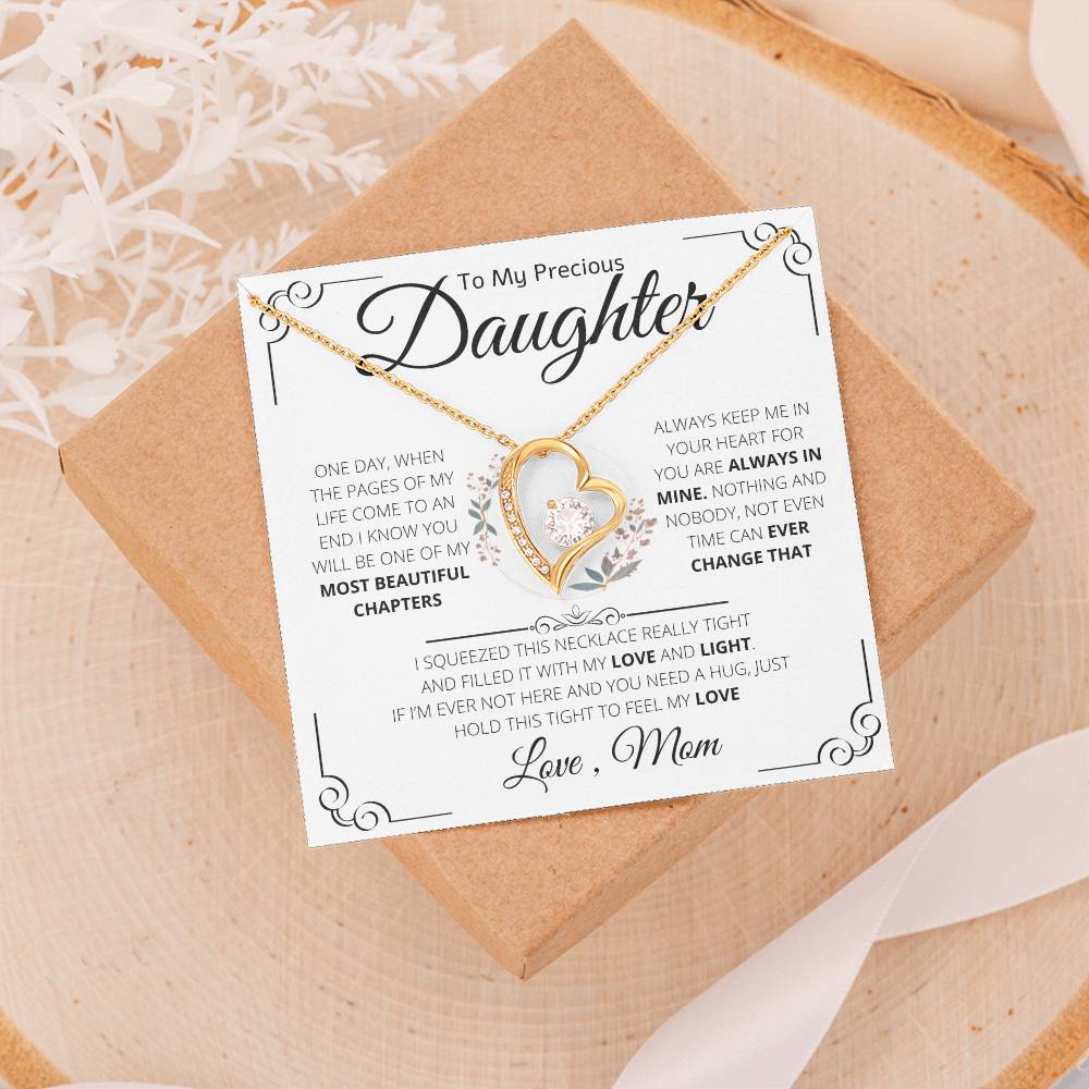 To My Precious Daughter | Forever Love Necklace | Beautiful Chapters | From Mom