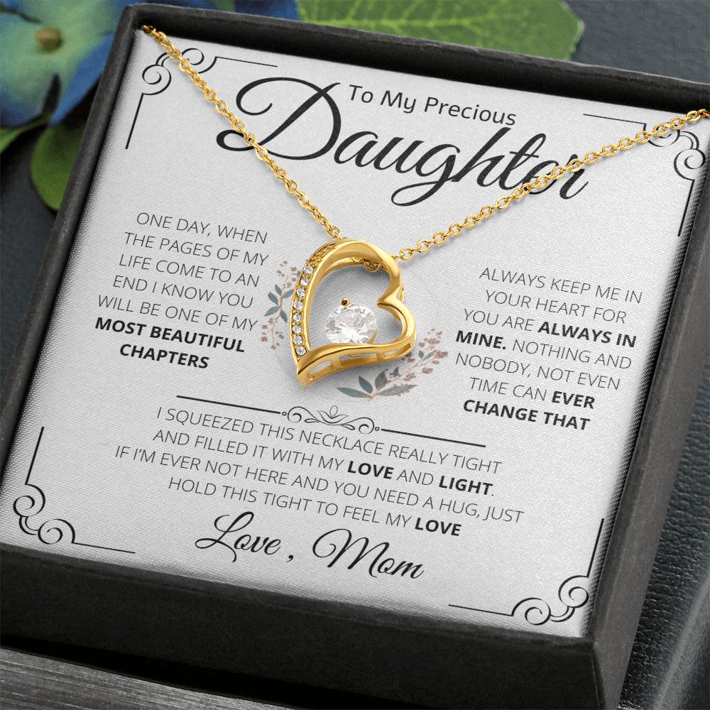 To My Precious Daughter | Forever Love Necklace | Beautiful Chapters | From Mom