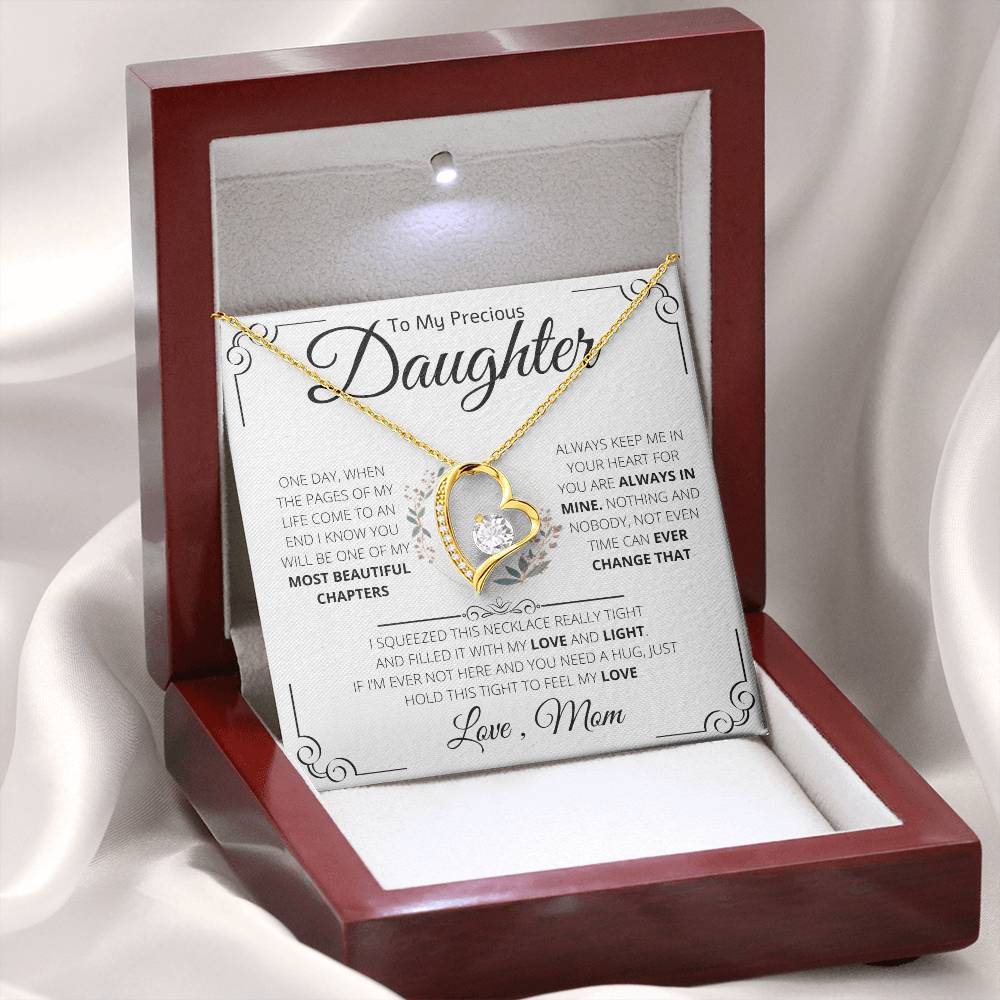 To My Precious Daughter | Forever Love Necklace | Beautiful Chapters | From Mom