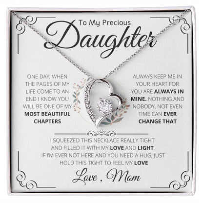 To My Precious Daughter | Forever Love Necklace | Beautiful Chapters | From Mom