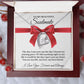 To My Beautiful Soulmate | Forever Love Necklace | I Love You Forever And Always | Valentines Day Gift Idea