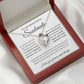 To My Beautiful Soulmate | Wife | Girlfriend | Forever Love Necklace | Valentine's Day I Love You Forever And Always