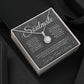To My Soulmate Necklace | Gift for Girlfriend, Gift for Wife, Gift for Fiance | Eternal Hope Necklace | I Found My Missing Piece