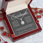 To My Soulmate Necklace | Gift for Girlfriend, Gift for Wife, Gift for Fiance | Eternal Hope Necklace | I Found My Missing Piece