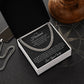 Gift To Husband From Wife | Cuban Link Chain Necklace | I Can't Live Without You