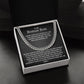 To My Bonus Son From Step Dad Cuban Link Chain Necklace | Life Gave Me The Gift Of You