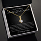 To My Stunning Smokin' Hot Soulmate | Alluring Beauty Necklace | Remember Whose Queen You Are