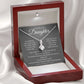 To My Daughter Gift Necklace | Alluring Beauty Necklace | My Darling Daughter, You Are More Than I Could Ever Hoped For