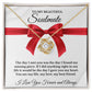 To My Beautiful Soulmate | Love Knot Necklace | I Love You Forever And Always | Valentines Day Gift Idea