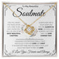 To My Beautiful Soulmate | Love Knot Necklace | One Day When The Pages Of My Life Come To An End I Know You Will Be One Of My The Most Beautiful Chapters