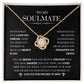 To My Soulmate Necklace | Never Forget I Love You | Love Knot Necklace