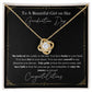 Graduation necklace | Class of 2023 | Graduation 2023 | Love Knot Necklace