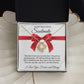 To My Beautiful Soulmate | Love Knot Necklace | I Love You Forever And Always | Valentines Day Gift Idea