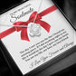 To My Beautiful Soulmate | Love Knot Necklace | I Love You Forever And Always | Valentines Day Gift Idea