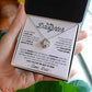 To Daughter From Dad | Love Knot Necklace | Never Forget I Love You