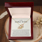 To My Mother in Law | Love Knot Necklace | Thank you for raising the man I love