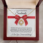 To My Beautiful Soulmate | Love Knot Necklace | I Love You Forever And Always | Valentines Day Gift Idea