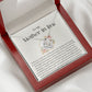 To My Mother in Law | Love Knot Necklace | Thank you for raising the man I love