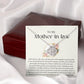 To My Mother in Law | Love Knot Necklace | Thank you for raising the man I love