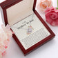 To My Mother in Law | Love Knot Necklace | Thank you for raising the man I love