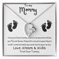 To my Mommy | mom to be | Forever Love Heart Pendant Necklace | Baby Shower Gift | Expecting Mother | Pregnancy Gift