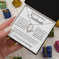 To My Beautiful Soulmate | Wife | Girlfriend | Forever Love Necklace | Valentine's Day I Love You Forever And Always