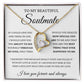 To My Beautiful Soulmate | Wife | Girlfriend | Forever Love Necklace | Valentine's Day I Love You Forever And Always