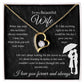Gift Necklace to Wife from Husband | Forever Love Necklace | Christmas, xmas, birthday, anniversary, other special occasions | I Love You Forever And Always