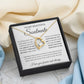 To My Beautiful Soulmate | Wife | Girlfriend | Forever Love Necklace | Valentine's Day I Love You Forever And Always